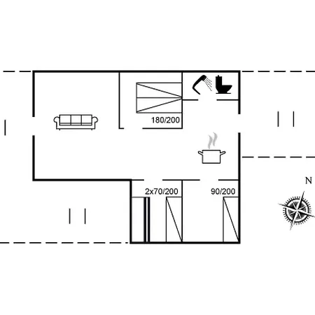 בית נופש Esa - 500m From The Sea By Interhome