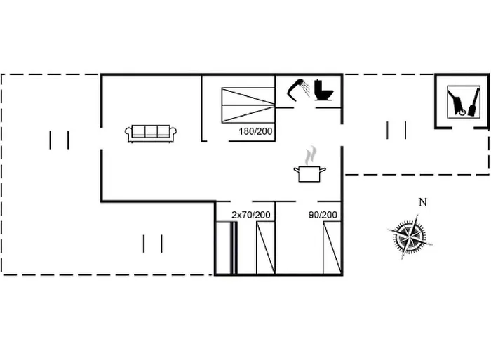 Hébergement de vacances Esa - 500m From The Sea By Interhome